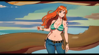 อนิเมะเฮ็นไต นามิ One Piece สาวสุดเซ็กส์ซี่โชว์หีของดีเลยละ เห็นแล้วต้องควยแข็งอยากชักว่าวให้น้ำแตก